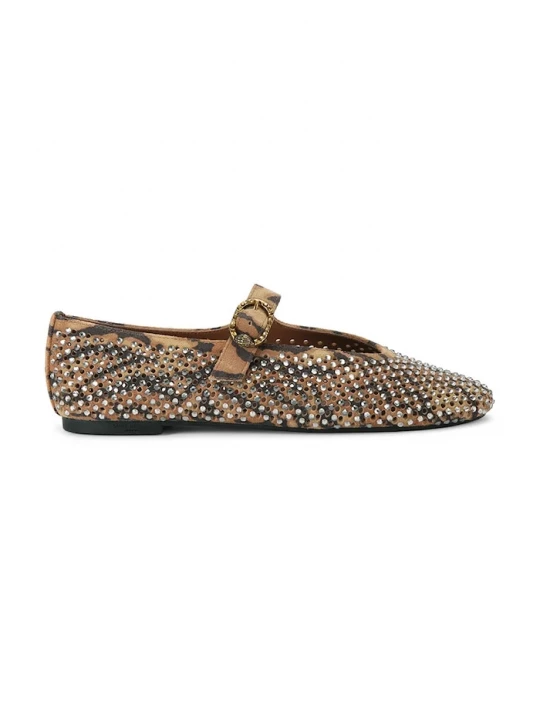 Obrázek produktu Kurt Geiger London baleríny semišové Mayfair Ballet Flat hnědá