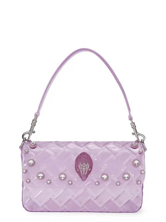 Obrázek produktu Kurt Geiger London crossbody kabelka dámská JELLY KENSINGTON fialová