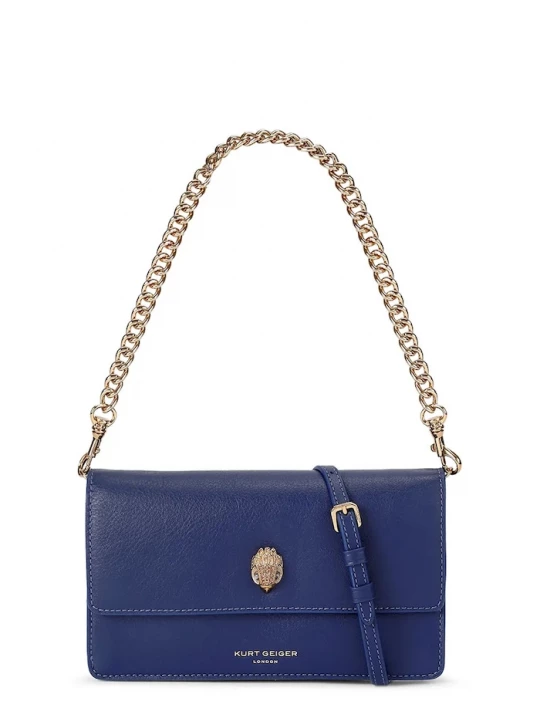 Obrázek produktu Kurt Geiger London crossbody kabelka dámská kožená SLOANE modrá