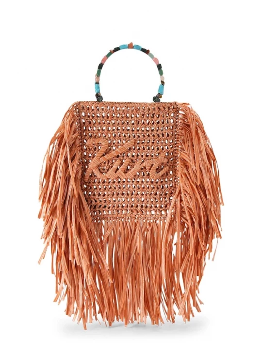 Obrázek produktu Kurt Geiger London dámská taška Kurt Mini Tote Fringe oranžová