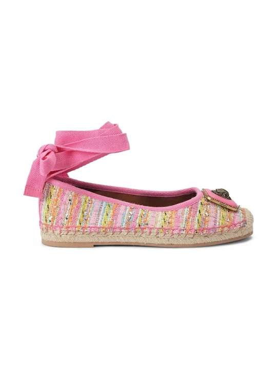 Obrázek produktu Kurt Geiger London dámské espadrily Pimlico Tie Ballet růžová