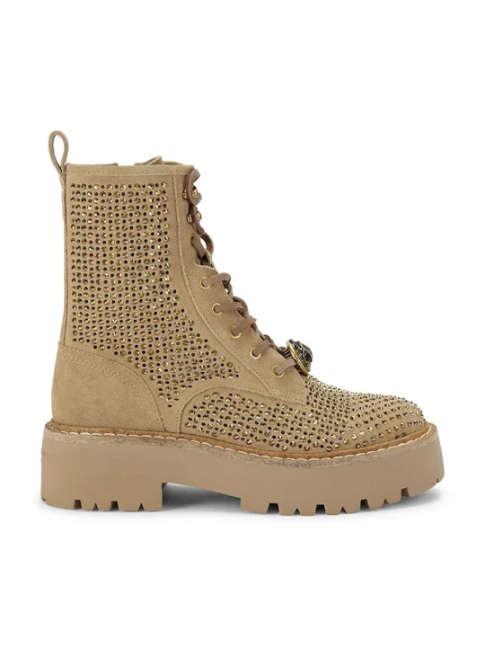 Obrázek produktu Kurt Geiger London kotníkové boty pánské semišové Chelsea Perf Boot béžová
