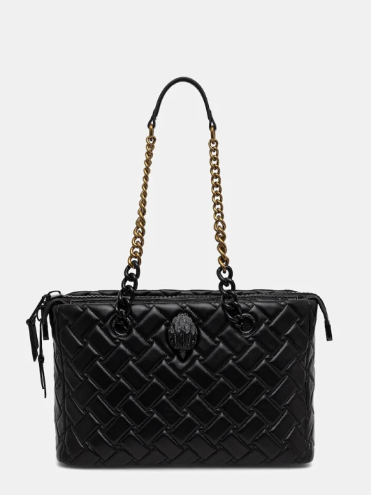 Obrázek produktu Kurt Geiger London Kožená kabelka KENSINGTON černá
