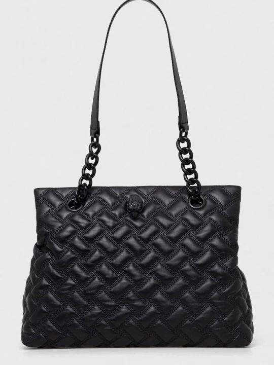 Obrázek produktu Kurt Geiger London Kožená kabelka Kurt Geiger London černá