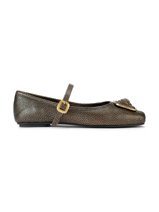 Obrázek produktu Kurt Geiger London Kožené baleríny Kurt Geiger London Pimlico Ballerina hnědá