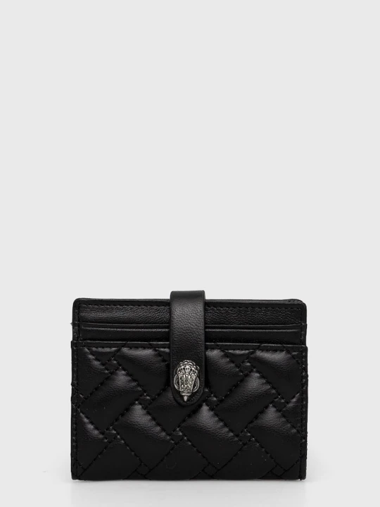 Obrázek produktu Kurt Geiger London Kožené pouzdro na karty černá