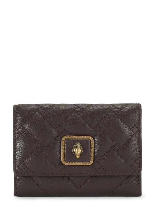 Obrázek produktu Kurt Geiger London Kožené pouzdro na karty Kurt Geiger London Pimlico hnědá