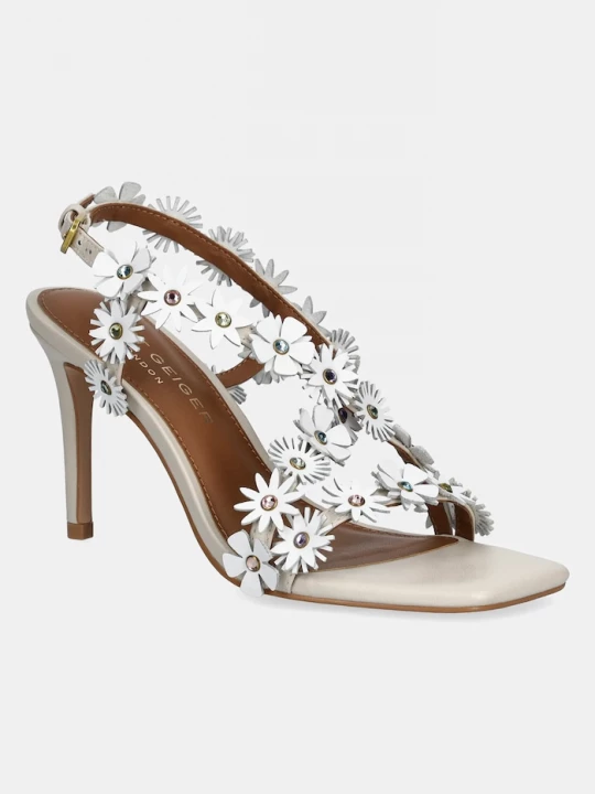 Obrázek produktu Kurt Geiger London Kožené sandály Kurt Geiger London Flower Sandal