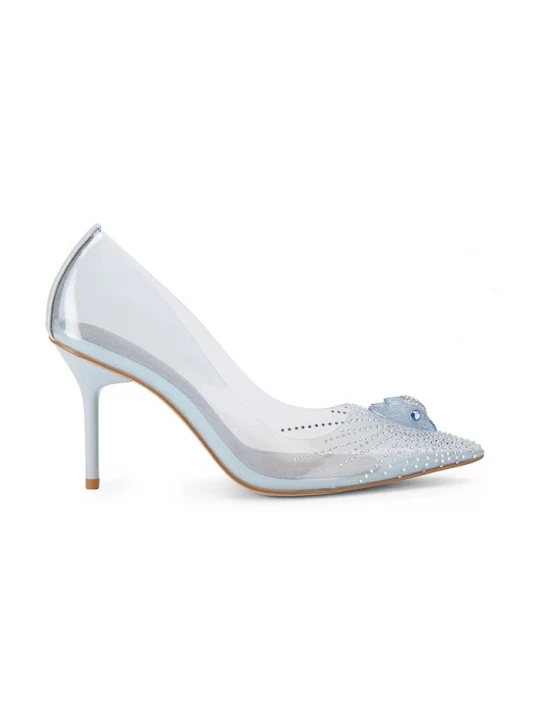 Obrázek produktu Kurt Geiger London Lodičky Eagle Vinyl Court Pale Blue