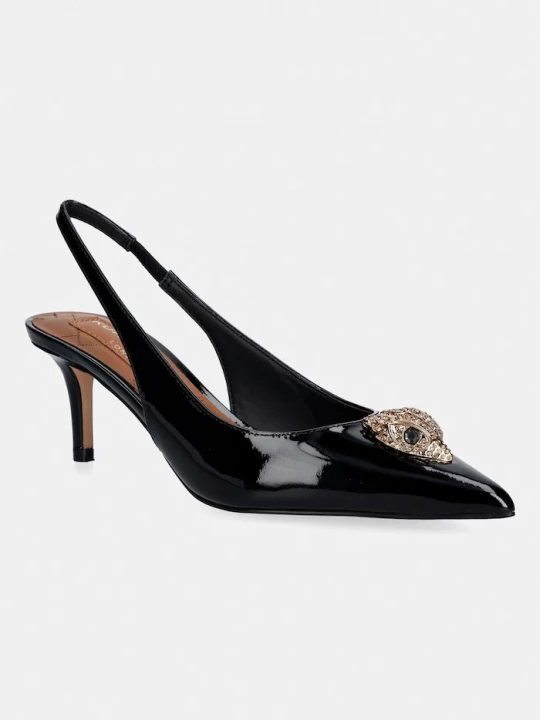 Obrázek produktu Kurt Geiger London lodičky kožené Belgravia sling back černá