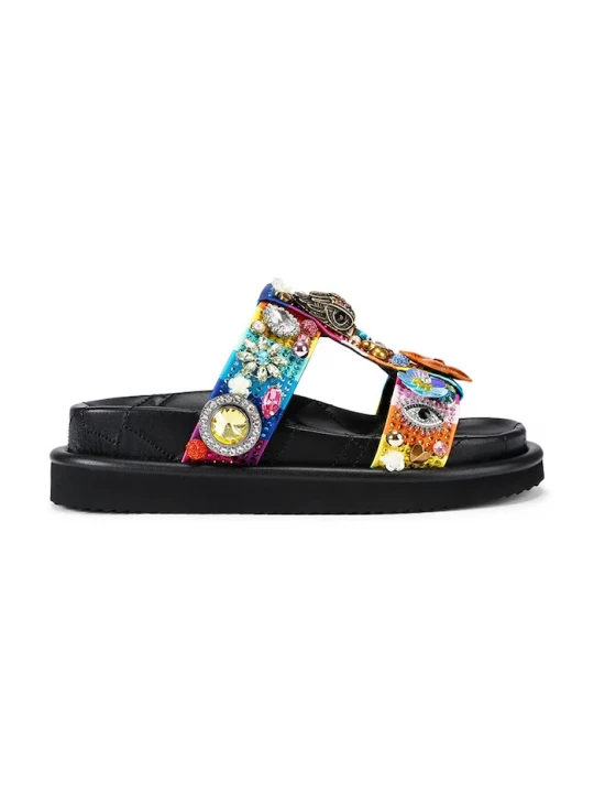 Obrázek produktu Kurt Geiger London pantofle dámské Orson Tutti Frutti černá