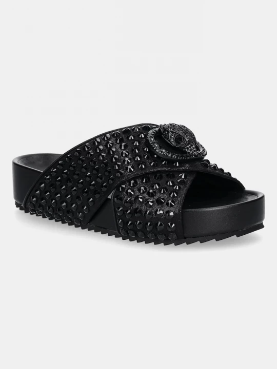Obrázek produktu Kurt Geiger London Pantofle Chelsea Cross Strap Dr černá