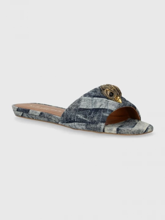 Obrázek produktu Kurt Geiger London Pantofle Kurt Geiger London Kensington Flat Sandal modrá