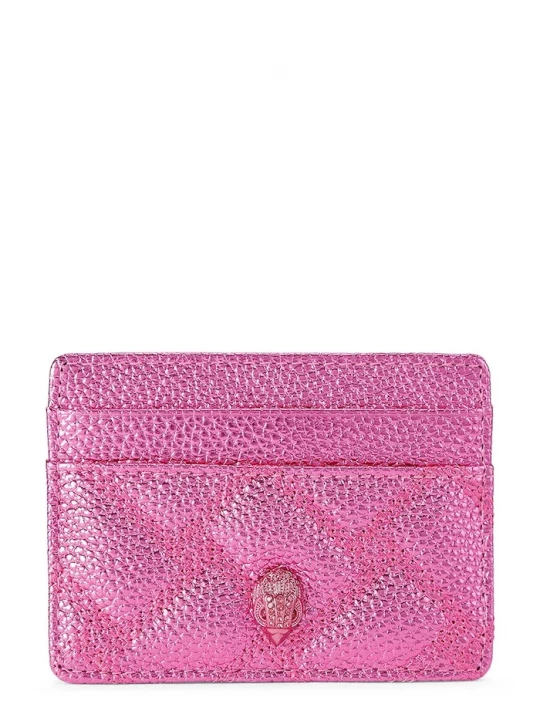 Obrázek produktu Kurt Geiger London Pouzdro na karty dámské kožené Kensington růžová