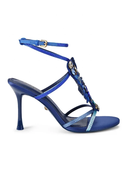 Obrázek produktu Kurt Geiger London sandály na vysokém podpatku Lobster Sandal Blue Fabric