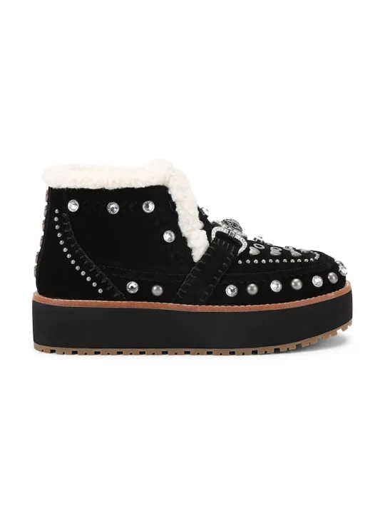 Obrázek produktu Kurt Geiger London Semišové sněhule Kurt Geiger London Mansion Cosy Boot černá
