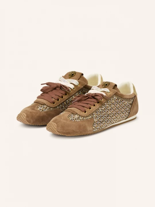 Obrázek produktu Kurt Geiger Tenisky Islington S Ozdobnými Kameny hnědá / zlatá