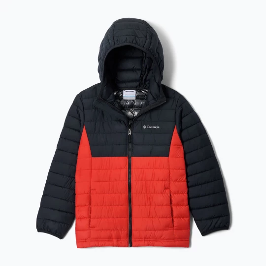Obrázek produktu Kurtka dziecięca Columbia Powder Lite II Hooded super sonic / black oranžová