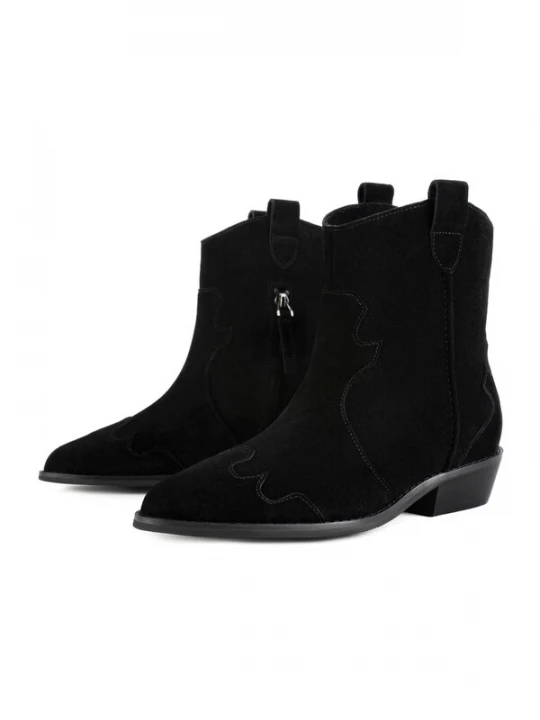 Obrázek produktu L37 HANDMADE SHOES Kotníkové boty 'WALK BETWEEN STARS' černá