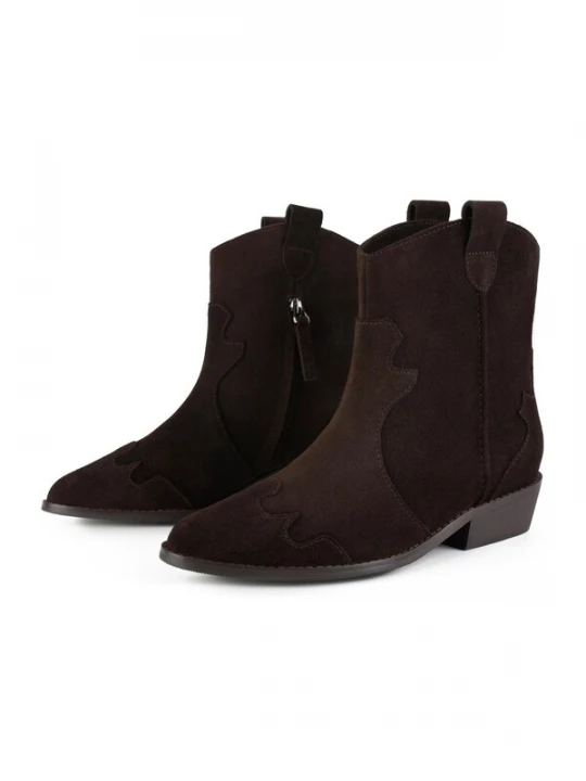 Obrázek produktu L37 HANDMADE SHOES Kotníkové boty 'WALK BETWEEN STARS' hnědá