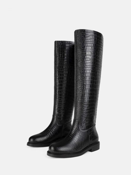 Obrázek produktu L37 HANDMADE SHOES Kozačky 'MR JONES MAXI' černá