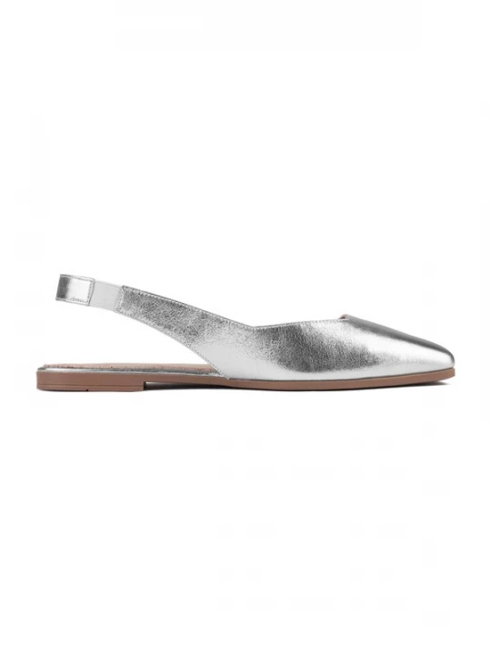 Obrázek produktu L37 HANDMADE SHOES Mokasíny 'WESTCOAST' stříbrná