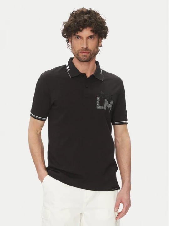 Obrázek produktu La Martina Polokošile Adrian MAP009 PK001 Černá Regular Fit