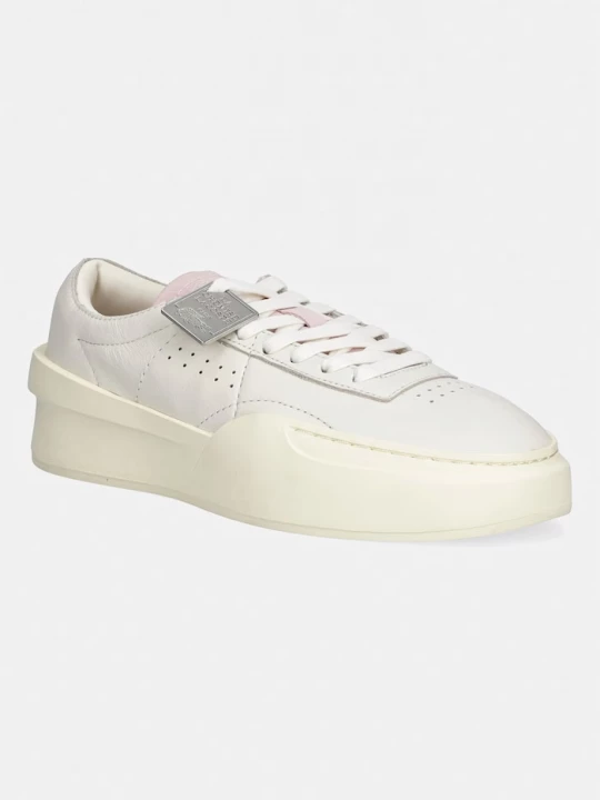 Obrázek produktu Lacoste Aura Club Leather Sneakers sneakers boty dámské kožené béžová
