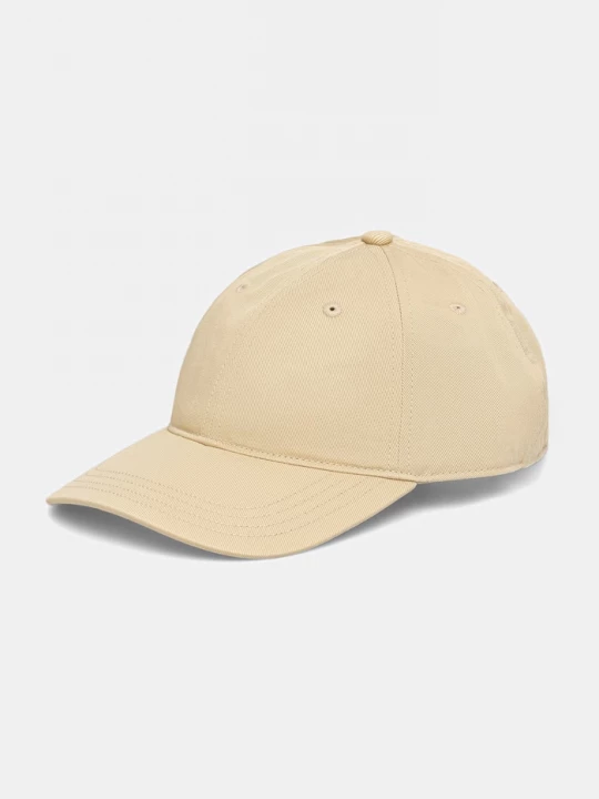 Obrázek produktu Lacoste baseballová čepice bavlněná béžová