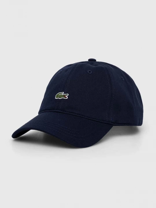 Obrázek produktu Lacoste baseballová čepice bavlněná námořnická modř