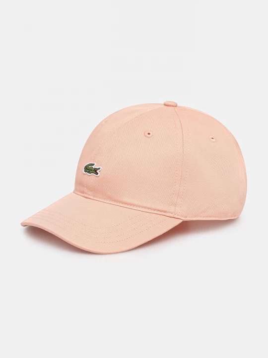 Obrázek produktu Lacoste baseballová čepice bavlněná růžová