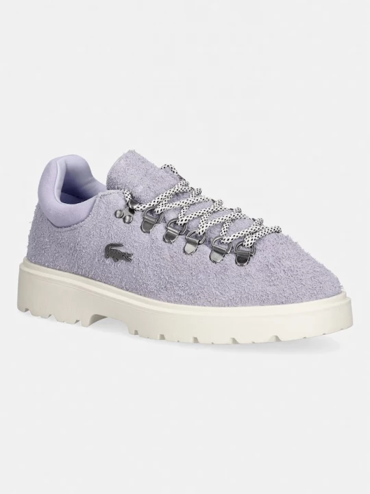 Obrázek produktu Lacoste Baseshot sneakers boty dámské semišové fialová