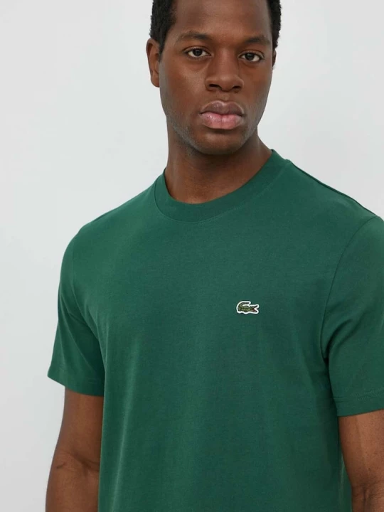 Obrázek produktu Lacoste basic tričko pánské bavlněné zelená