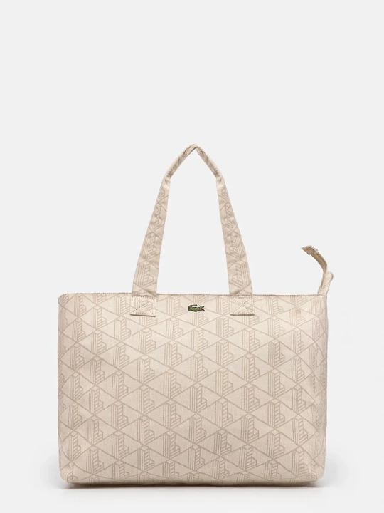 Obrázek produktu Lacoste Bavlněná kabelka Lacoste béžová