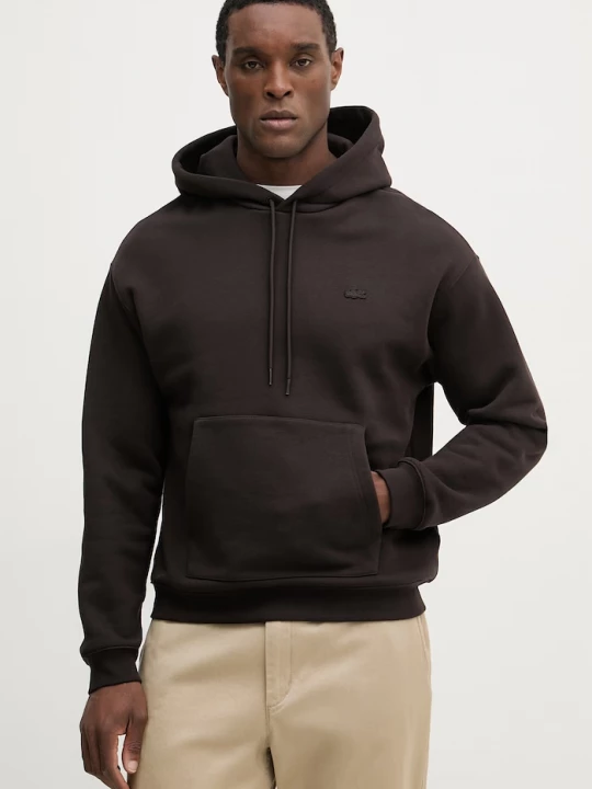 Obrázek produktu Lacoste Bavlněná mikina Lacoste hnědá