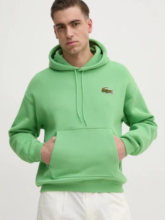 Obrázek produktu Lacoste Bavlněná mikina Lacoste zelená