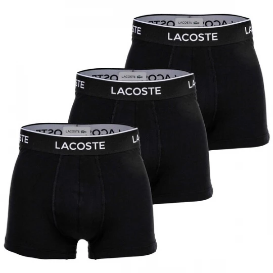 Obrázek produktu LACOSTE Boxerky  černá / bílá