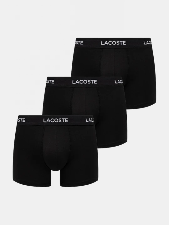 Obrázek produktu Lacoste Boxerky Lacoste 3-pack černá