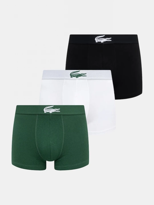 Obrázek produktu Lacoste Boxerky Lacoste 3-pack zelená