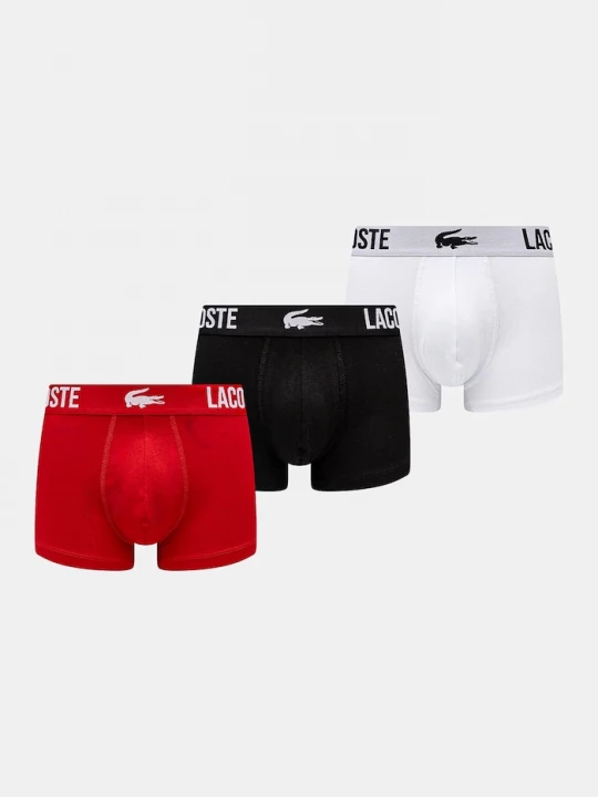 Obrázek produktu Lacoste Boxerky pánské bavlněné elastanem 3-pack