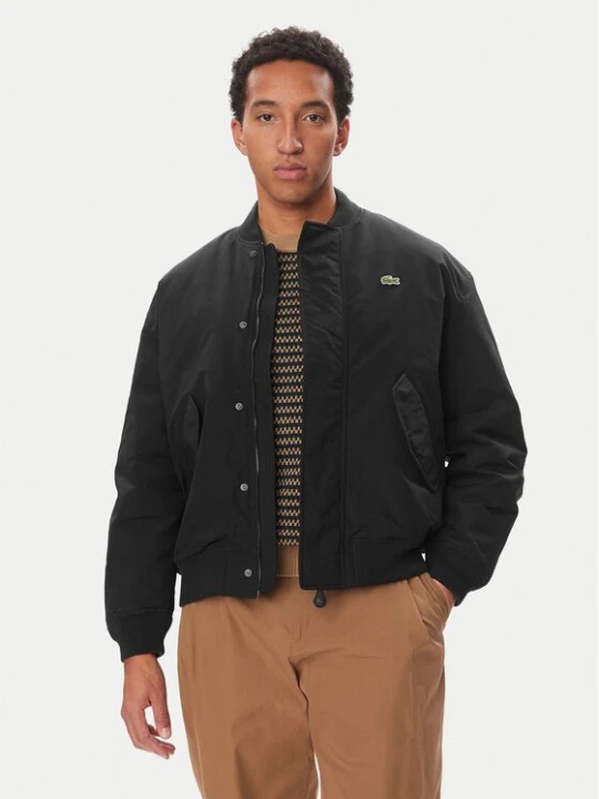Obrázek produktu Lacoste Bunda bomber BH1204 Černá Regular Fit