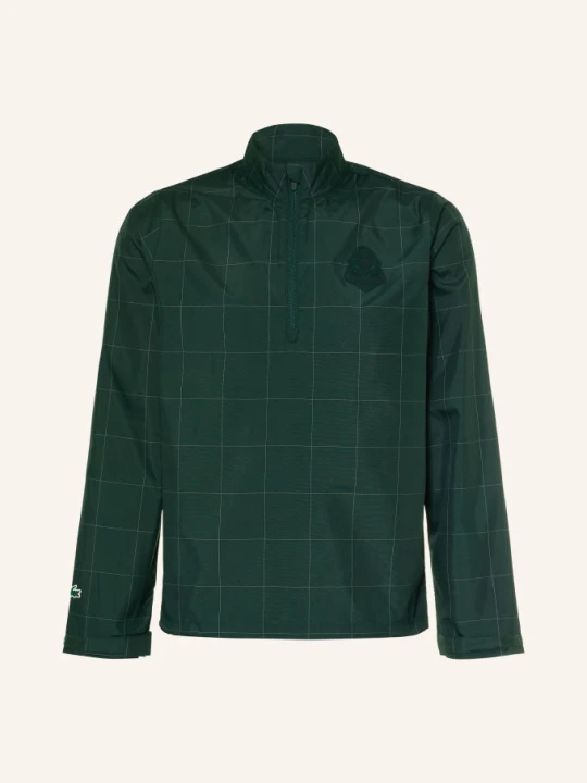 Obrázek produktu Lacoste Bunda Přes Hlavu tmavě zelená / bílá