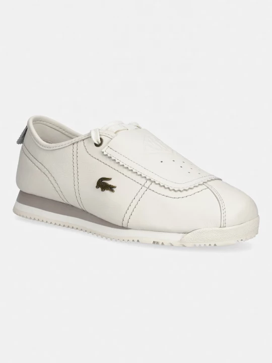 Obrázek produktu Lacoste Club-Low Leather Slip-On tenisky dámské kožené béžová