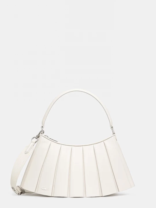 Obrázek produktu Lacoste crossbody kabelka dámská kožená béžová