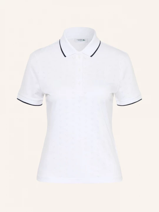 Obrázek produktu Lacoste Funkční Polokošile Tennis Heritage bílá / černá
