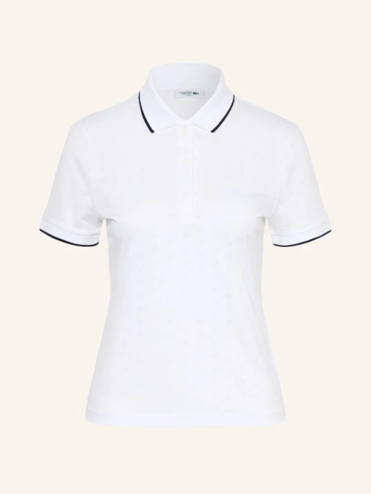 Obrázek produktu Lacoste Funkční Polokošile Tennis Heritage bílá / černá
