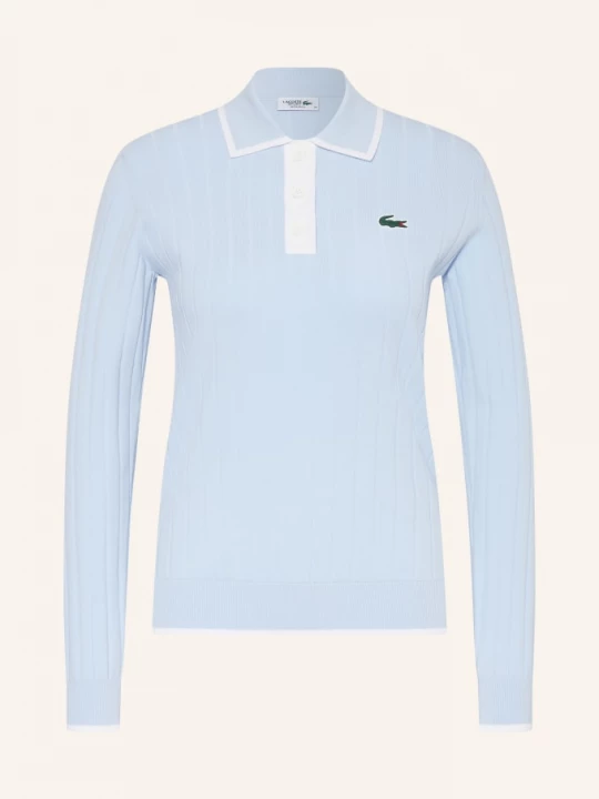 Obrázek produktu Lacoste Funkční Polokošile tmavě modrá / bílá