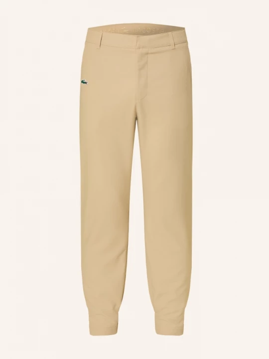 Obrázek produktu Lacoste Golfové Kalhoty béžová / zelená