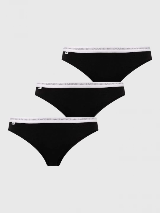Obrázek produktu Lacoste Kalhotky Lacoste 3-pack černá