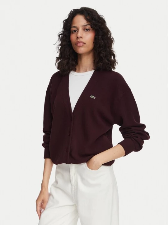 Obrázek produktu Lacoste Kardigan AF4143 Hnědá Regular Fit